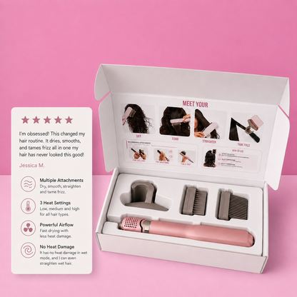 Vynuvelle AirSilk™ Straightening Kit